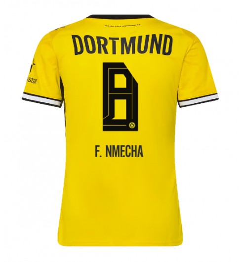 Borussia Dortmund Felix Nmecha #8 Kotipaita Naisten 2026-27 Lyhythihainen Borussia Dortmund Felix Nmecha #8 Kotipaita Naisten 2026-27 Lyhythihainen